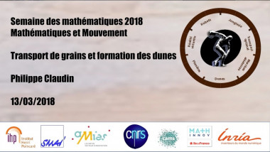 Transport de grains et formation des dunes