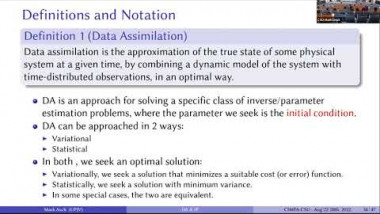 Data Assimilation for Environmental Problems (2/4)