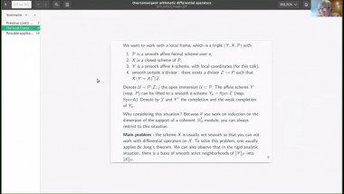 Arithmetic differential operators with overconvergent coefficients