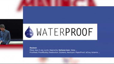Waterproof: transforming a proof assistant into an educational tool