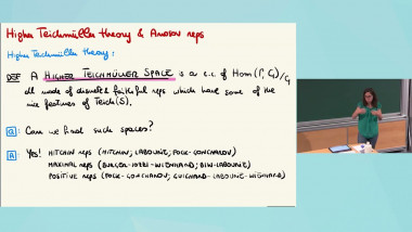 Geometric Structures Associated to Anosov Representations