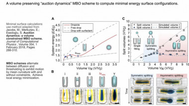 Energy minimizing surface tension configurations for microparticles