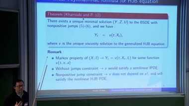 Randomization approach for stochastic control problems