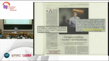 [1086] Developments in formal proofs