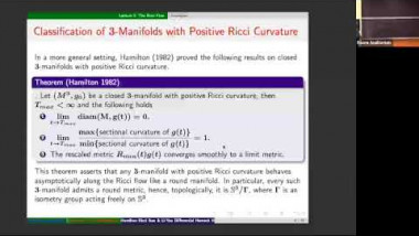 Hamilton Ricci Flow and Li-Yau Differential Harnack Inequalities (2/4)