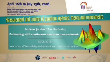 Estimating with continuous quantum measurements