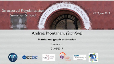 Matrix and graph estimation 3