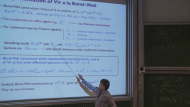 When infinite dimensional conformal algebras meet probabilities