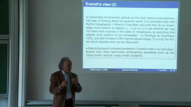 Quantum Cosmology : Einstein, Everett, DeWitt, …, and back