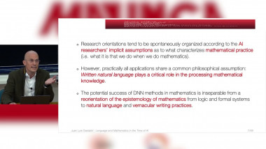 Language and Mathematics in the Time of AI. Philosophical and Theoretical Perspectives