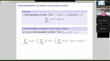 Lattices, Perfects lattices, Voronoi reduction theory, modular forms, computations of isometries and automorphisms 1