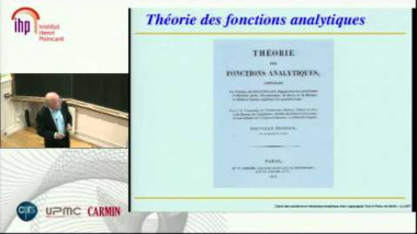 Calcul des variations et mécanique analytique chez Lagrange