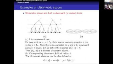 Morphologie mathématique pour l’analyse géométrique de fonctions sur des espaces métriques, ultramétriques et groupes. (4/5)
