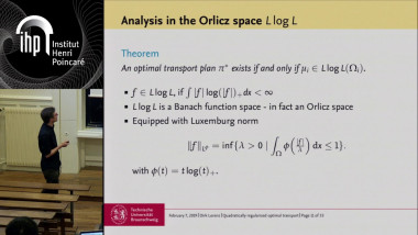 Quadratically regularized optimal transport