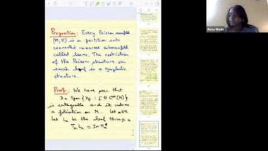 "Lie Algebroids and Lie Groupoids in Poisson Geometry" (part 2/3)