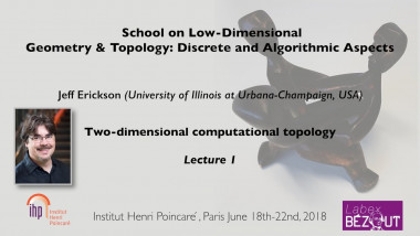 Lecture 1 - Two-dimensional computational topology