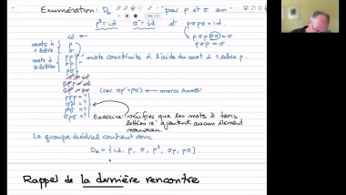 Théorie de la représentation des groupes finis (2/26)