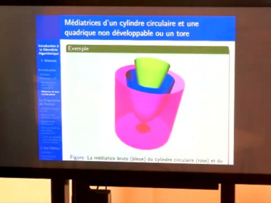 Introduction à la géométrie algorithmique: Médiatrice, Diagramme de Voronoï et Axe Médian