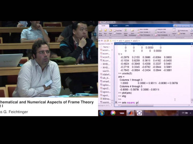Jean-Morlet Chair - Doctoral school: Computational harmonic analysis - with applications to signal and image processing / Chaire Jean-Morlet - Ecole doctorale : Analyse harmonique computationnelle - avec applications au traitement du signal et de l'image