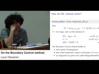 Summer pre-school on inverse problems / Ecole d'été sur les problèmes inverses