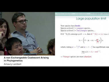 Probability and biological evolution / Probabilités et évolution biologique