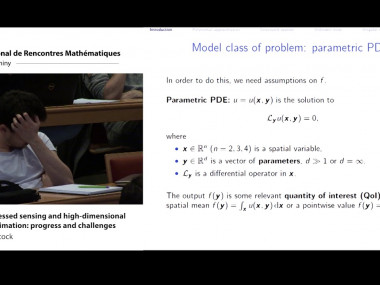 International traveling workshop on interactions between low-complexity data models and sensing techniques / Colloque international et itinérant sur les interactions entre modèles de faible complexité et acquis