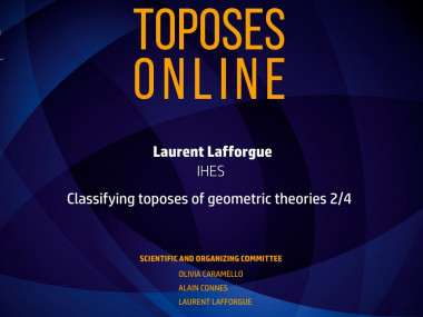 Laurent Lafforgue - Classifying toposes of geometric theories