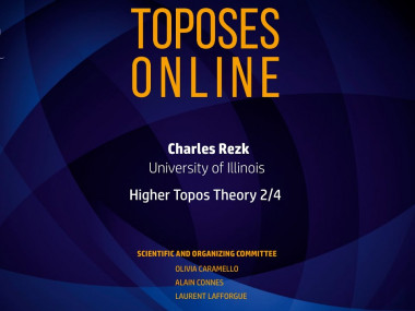 Charles Rezk - Higher Topos Theory