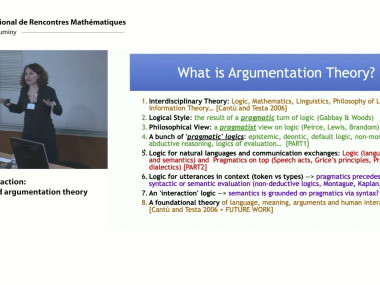 Logic and transdiciplinarity: Mathematics/Computer Science/ Philosophy/Linguistics / La Logique et la transdisciplinarite: Maths/Info/Philo/Linguistique