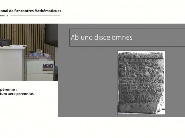 Mathematical data and documentation, preserve, access: today and tomorrow / Données et documentation mathématiques, préserver, accéder : aujourd'hui et demain