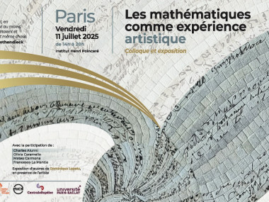 Les mathématiques comme expérience artistique