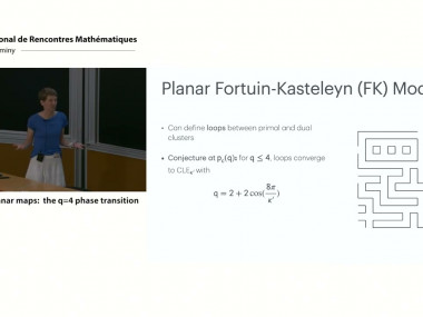 Jean Morlet Chair - Geometric and Probabilistic Aspects in Quantum Field Theory / Chaire Jean Morlet Conférence - Aspects géométriques et probabilistes de la théorie quantique des champs
