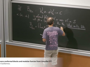 Jean Morlet Chair : Geometric and Probabilistic Aspects in Quantum Field Theory / Chaire Jean Morlet Conférence - Aspects géométriques et probabilistes de la théorie quantique des champs