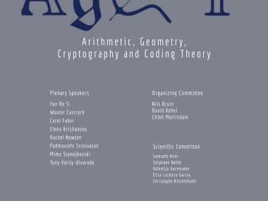 AGCT - Arithmetic, Geometry, Cryptography and Coding Theory / AGCT - Arithmétique, géométrie, cryptographie et théorie des codes 2023