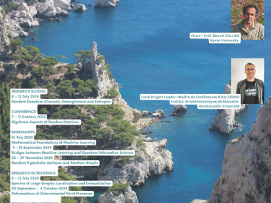 Jean Morlet Chair - Research school: Random quantum channels: entanglement and entropies / Chaire Jean Morlet - Ecole: Canaux quantiques aléatoires: Intrication et entropies