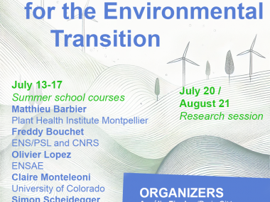 CEMRACS 2026 : Modeling and AI for Environmental Transition / Centre d'Eté Mathématique de Recherche Avancée en Calcul Scientifique