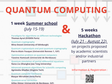 CEMRACS 2025: Quantum Computing / CEMRACS 2025: Calcul quantique