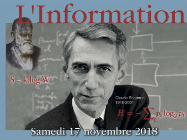 Séminaire Poincaré XXIII - L'information