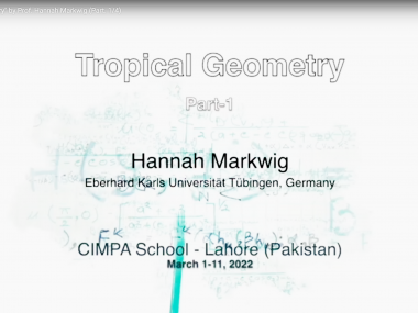 Tropical Geometry