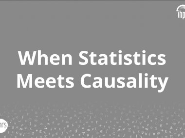 When Statistics meets Causality