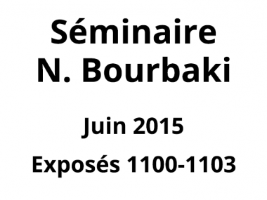 Bourbaki - Juin 2015
