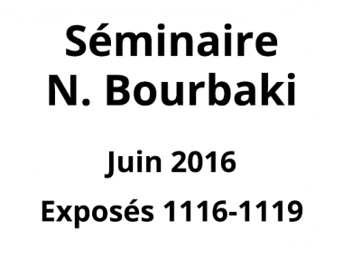 Bourbaki - Juin 2016