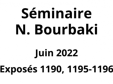 Bourbaki - Juin 2022