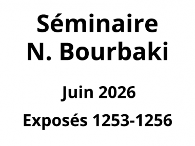 Bourbaki - Juin 2026