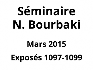 Bourbaki - Mars 2015
