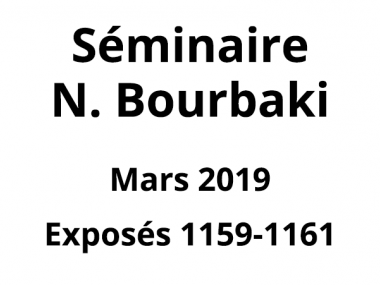 Bourbaki - Mars 2019