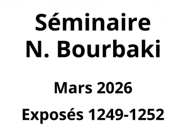 Bourbaki - Mars 2026
