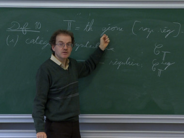 Laurent Lafforgue - Catégories syntactiques pour les motifs de Nori