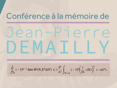 Conférence à la mémoire de Jean-Pierre Demailly