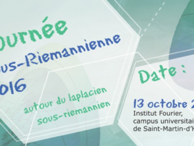 Journée sous-riemannienne 2016